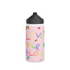 Love your Block - Stainless Steel Water Bottle (Pink)