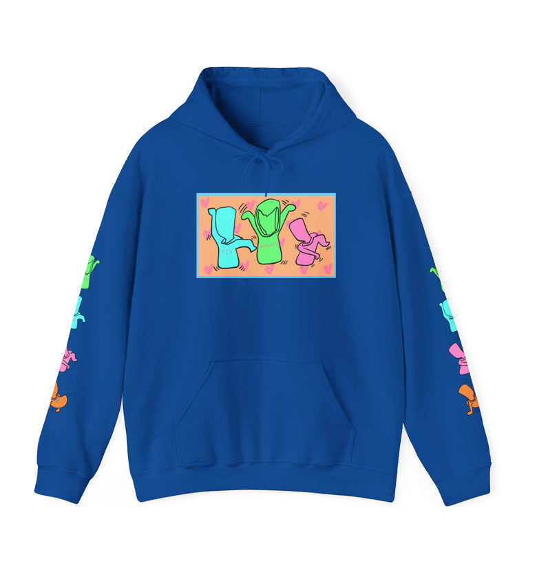 Dancing Tex - Heavy Blend™ Hooded Sweatshirt