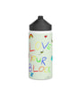 Love your Block - Stainless Steel Water Bottle (Light Green)