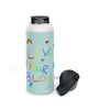 Love your Block - Stainless Steel Water Bottle (Light Blue)