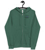 Just Hangin' - Unisex fleece zip up hoodie